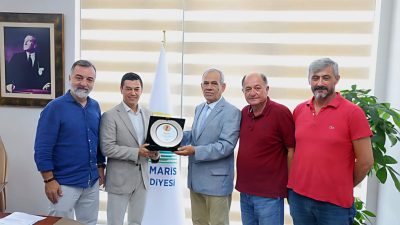 Türkiye Gazeteciler Federasyonu Genel Başkanı Yılmaz Karaca ve Muğla Gazeteciler