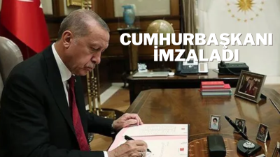 Cumhurbaşkanı Recep Tayyip Erdoğan imzasıyla Resmi Gazete'de yayımlanan yeni atama