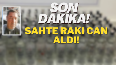 İçtiği Sahte Rakıdan Hayatını Kaybetti!