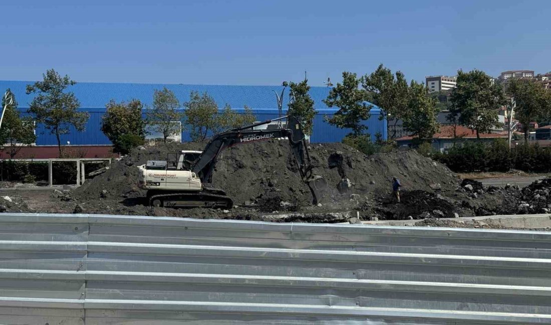 Lavuar Alanında çalışmalar sürüyor Zonguldak’ta Lavuar Alanında fore