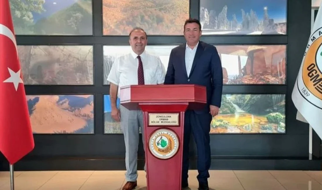 ULUPINAR, ORMAN BÖLGE MÜDÜRÜ’NÜ ZİYARET ETTİ Devrek Belediye Başkanı ve
