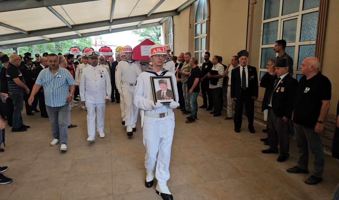 Kore Gazisi son yolculuğuna uğurlandı Kore Gazisi Turan İnan,
