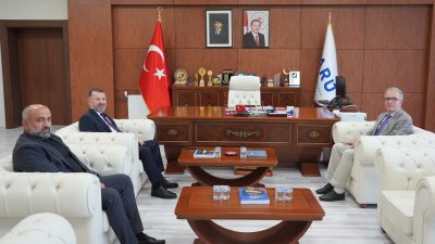 Karabük Üniversitesi Rektörü’nden Rektör Uzun’a Ziyaret