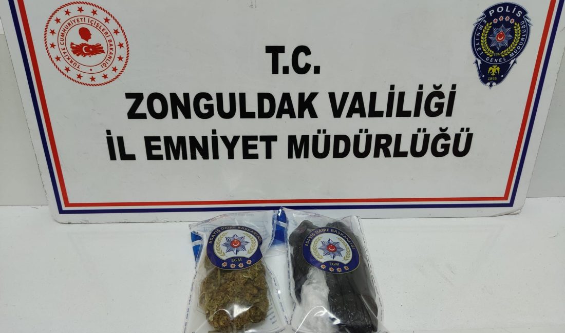 UYUŞTURUCUDAN İKİ TUTUKLAMA! Zonguldak'ta uyuşturucu operasyonu: