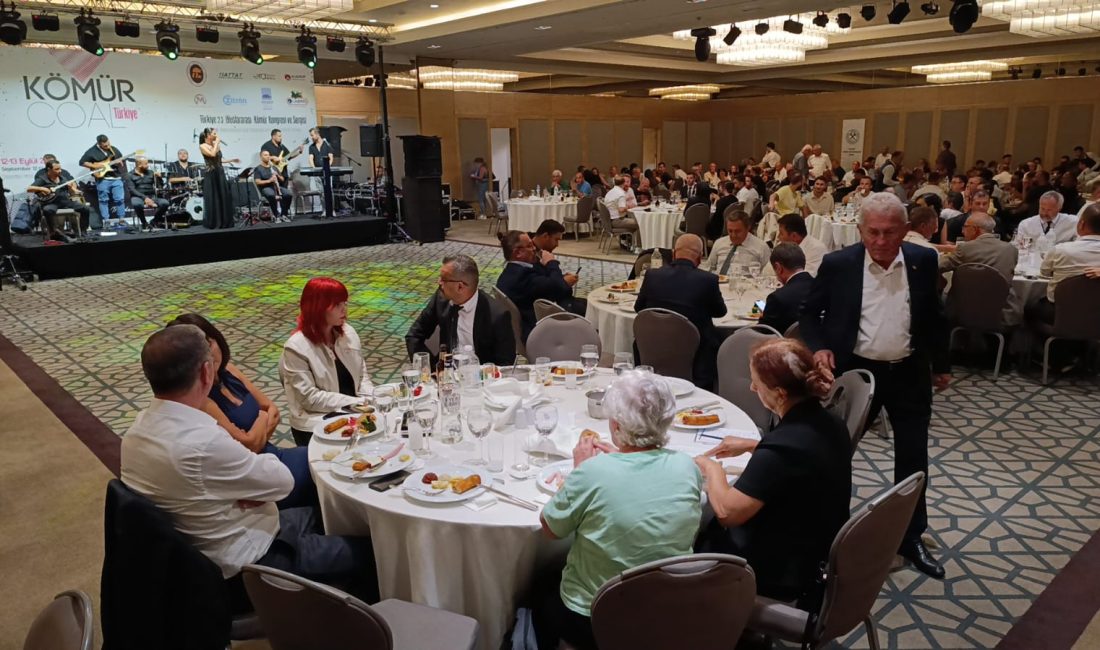 KÖMÜR kONGRESİ GALASI GERÇEKLEŞTİ Dedeman Otel Karaelmas Salonda