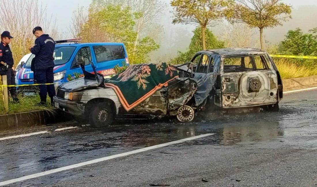 SİSLİ YOL FACİA GETİRDİ! Zonguldak'ın Çaycuma ilçesinde sabah