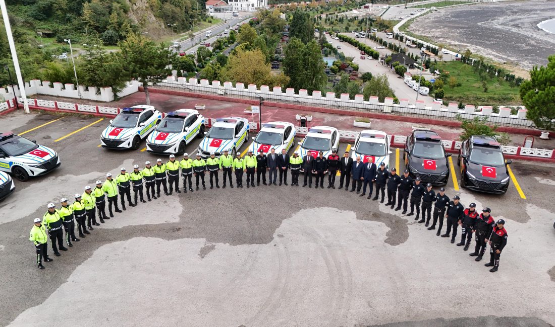 ZONGULDAK’A 16 ADET SIFIR ARAÇ TESLİM EDİLDİ! Emniyet Genel Müdürlüğü tarafından,
