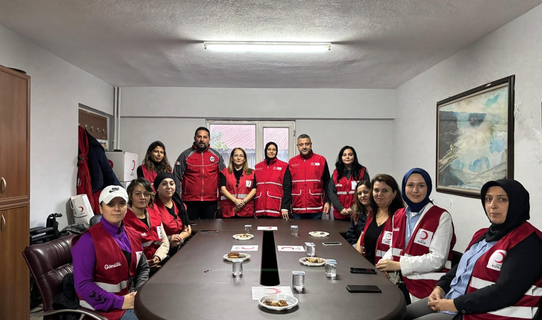 KIZILAY’IN KADIN KOLLARINA ATAMA! Türk Kızılay Zonguldak Kilimli