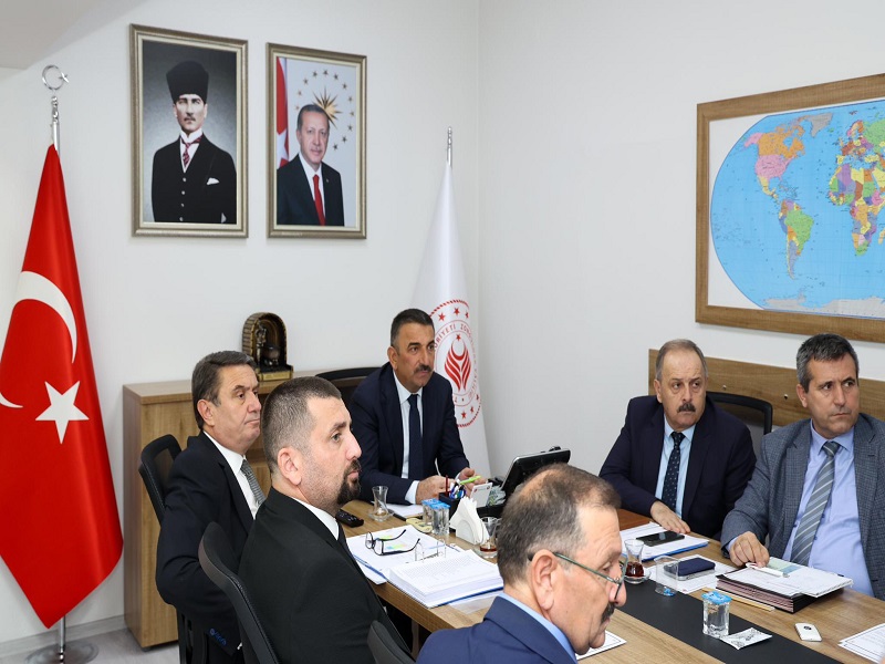AFET RİSK AZALTMA PLANI İZLEME TOPLANTISI GERÇEKLEŞTİ 81 İl İçin Afet