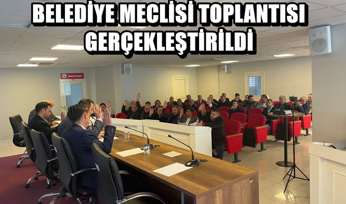 BELEDİYE MECLİSİ TOPLANDI Kozlu Belediye meclisi toplantısı