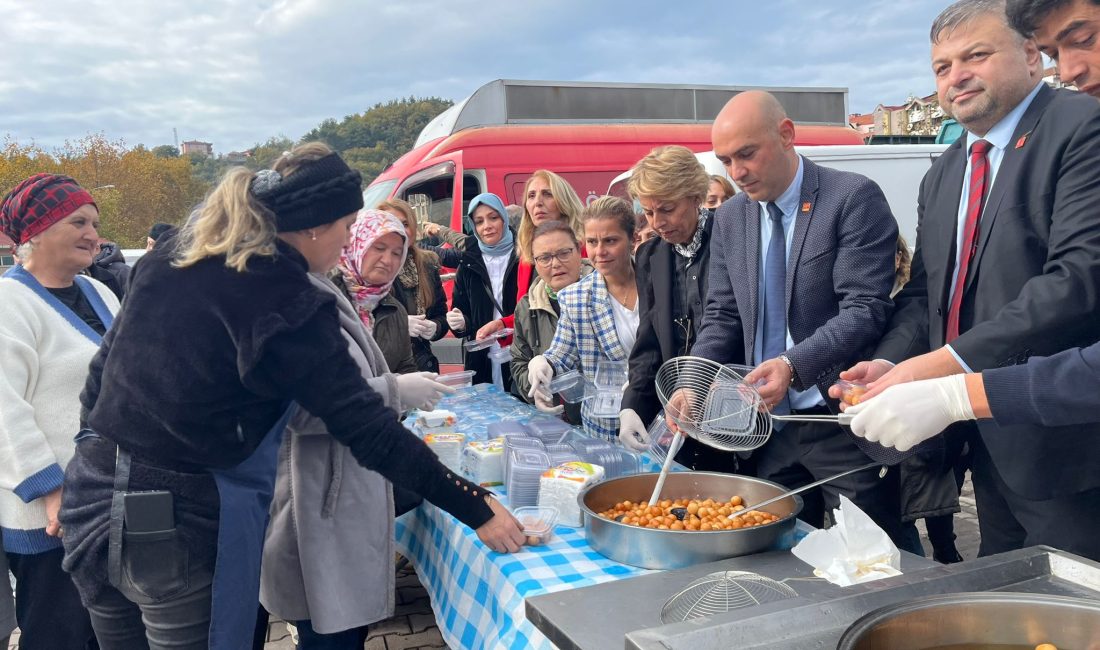 KİLİMLİ CHP’DEN ATATÜRK VE ŞEHİTLER İÇİN LOKMA İKRAMI! CHP Kilimli ilçe başkanlığı
