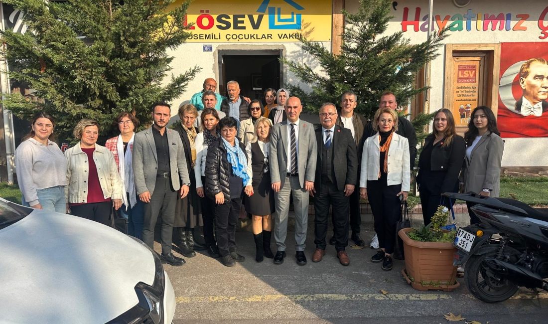 CHP YÖNETİMİNDEN LÖSEV VAKFINA ZİYARET! CHP İl ve Ereğli