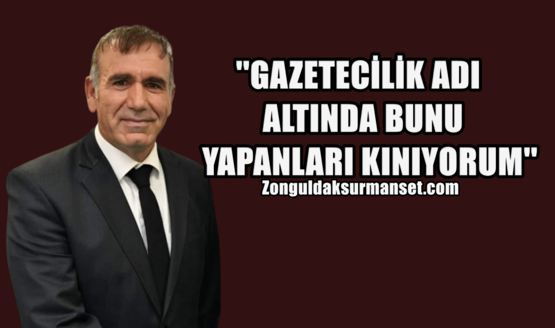 CEMİYET BAŞKANINDAN YALAN HABER VE ŞANTAJA TEPKİ! GAP Gazeteciler Cemiyeti Başkanı