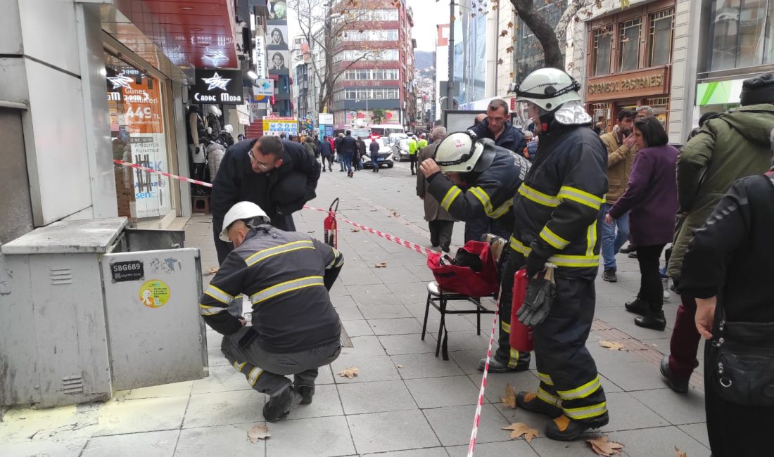 Zonguldak’ın Gazipaşa Caddesi üzerinde