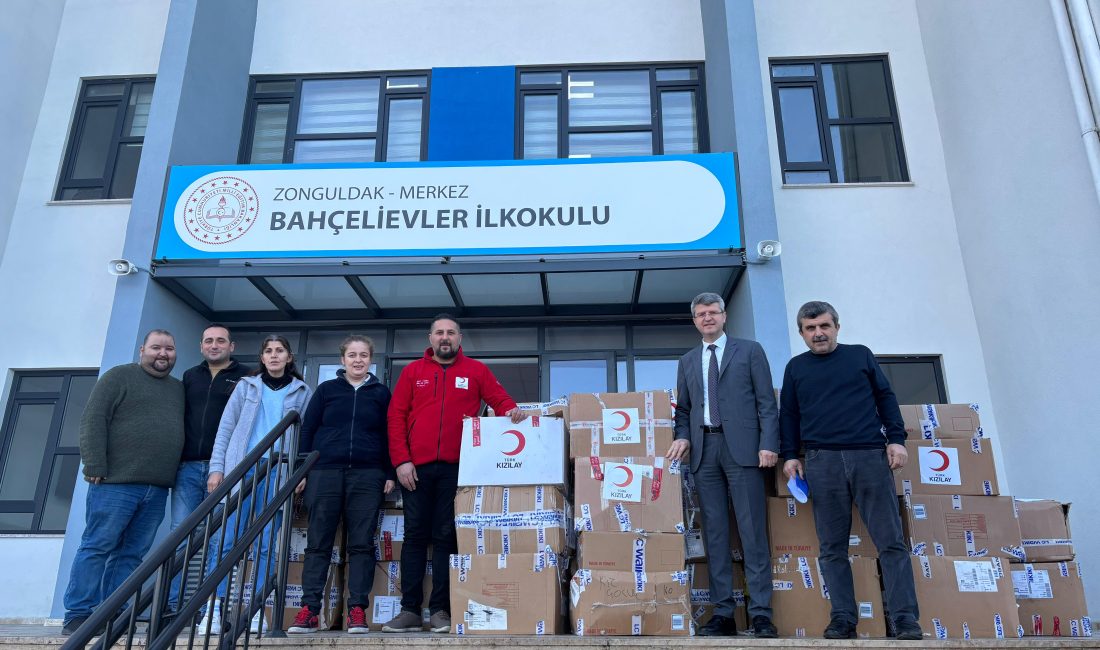 KIZILAY, ÜŞÜYEN ÇOCUKLARI UNUTMADI! Türk Kızılayı Zonguldak Şubesi