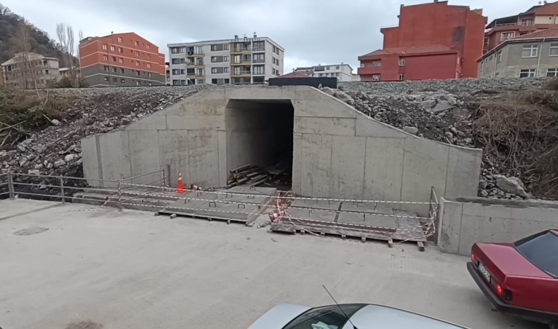 Zonguldak'ın Kilimli ilçesinde, tren