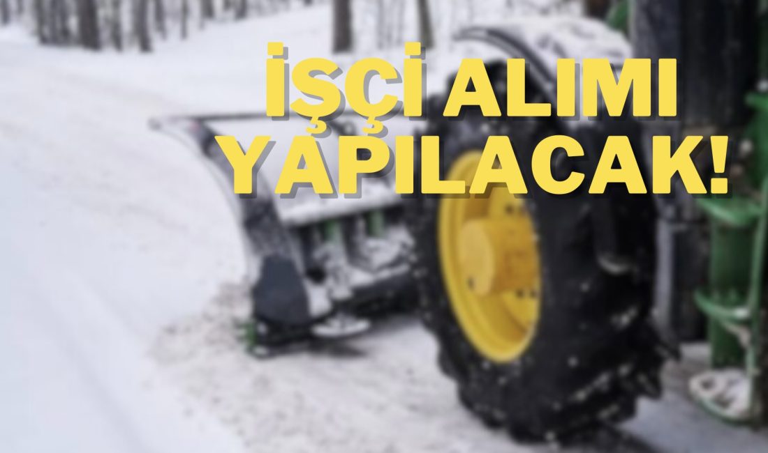 Zonguldak’ta Kar Temizleme Makinesi