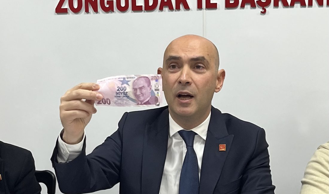 “SADAKA KÜLTÜRÜNÜZ KABAK TADI VERDİ” Cumhuriyet Halk Partisi (CHP)