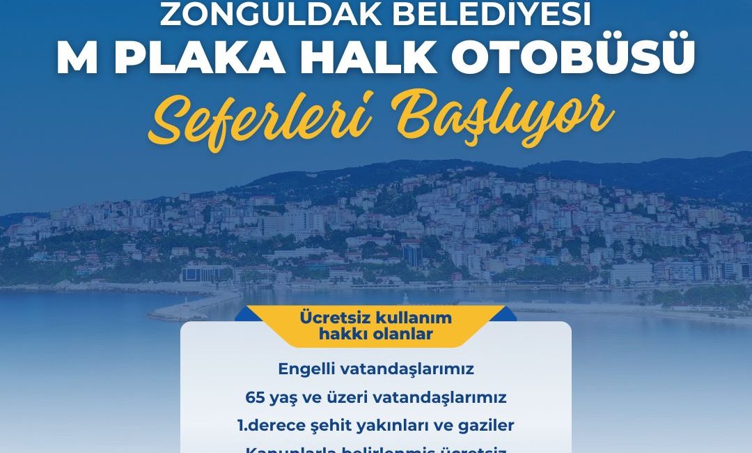 Zonguldak’ta halk otobüsü sorunu