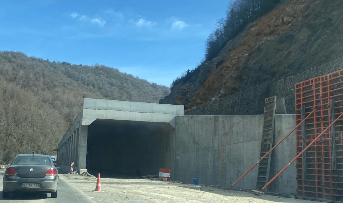 BEKLENEN TÜNELDE SONA GELİNDİ Zonguldak- Ankara karayolunda sıklıkla