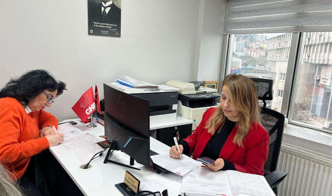CHP Zonguldak İl Başkanlığı'nda