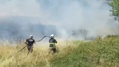 Çaycuma’da yangın paniği