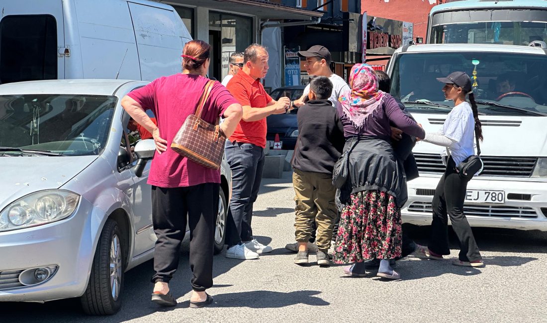 Zonguldak’ın Soğuksu semtinde, otopark