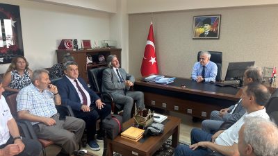 Gazetecilerden, Vali Yardımcısı Muammer Balcı’ya ziyaret