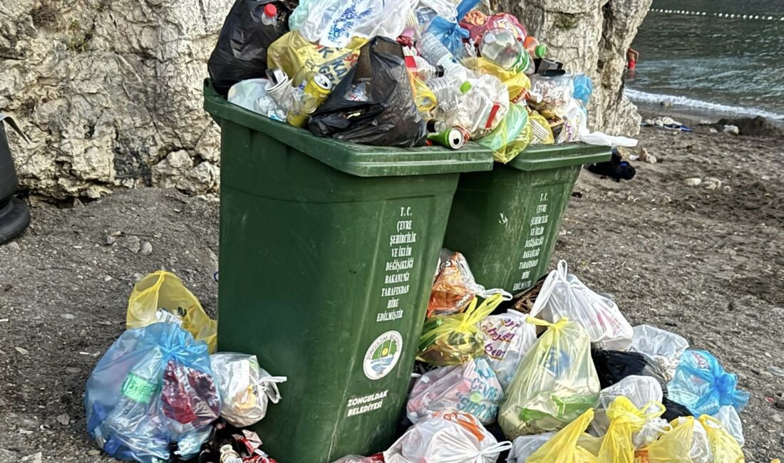 Zonguldak Tersane Plajı’nda alkol
