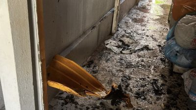 Kozlu’da çatı yangını paniği