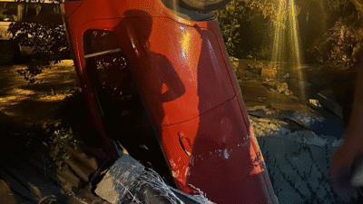 Terminal mevkisinde kaza: Burnu bile kanamadı