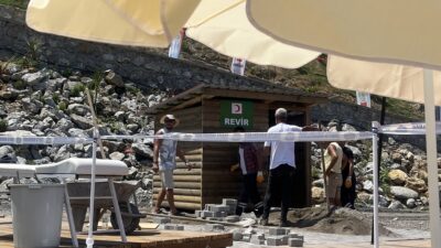 Yarın açılacak Kızlar Plajında “revir” detayı