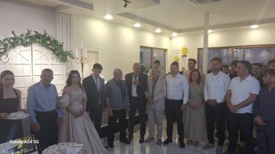 Ebru ile Mert, evliliğe ilk adımı attı