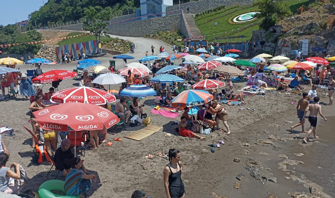 Zonguldak'ta hissedilen sıcaklık 30