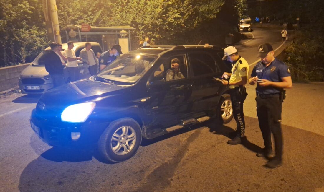 Zonguldak'ta polis ekipleri, kent
