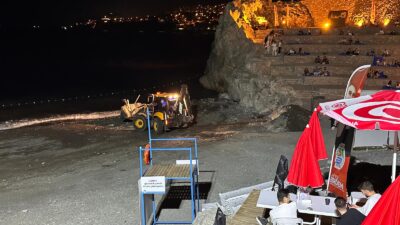 Kızlar Plajı’nda hazırlıklar tamamlandı