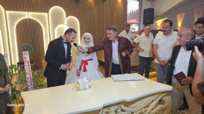 Merve ve Samet çifti dünya evine girdi