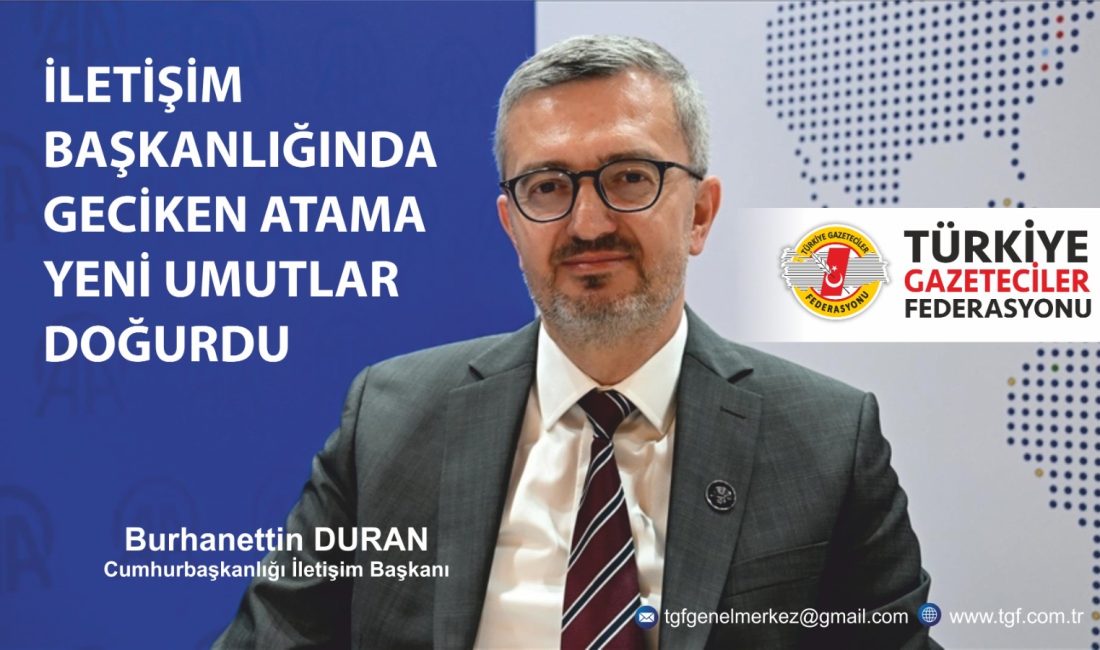 Cumhurbaşkanlığı İletişim Başkanı Fahrettin