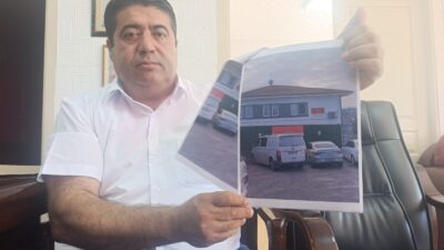 Liman Başkanlığı önünde park krizi