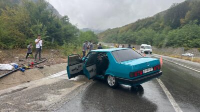Zonguldak Ankara yolunda feci kaza! Yaralılar var
