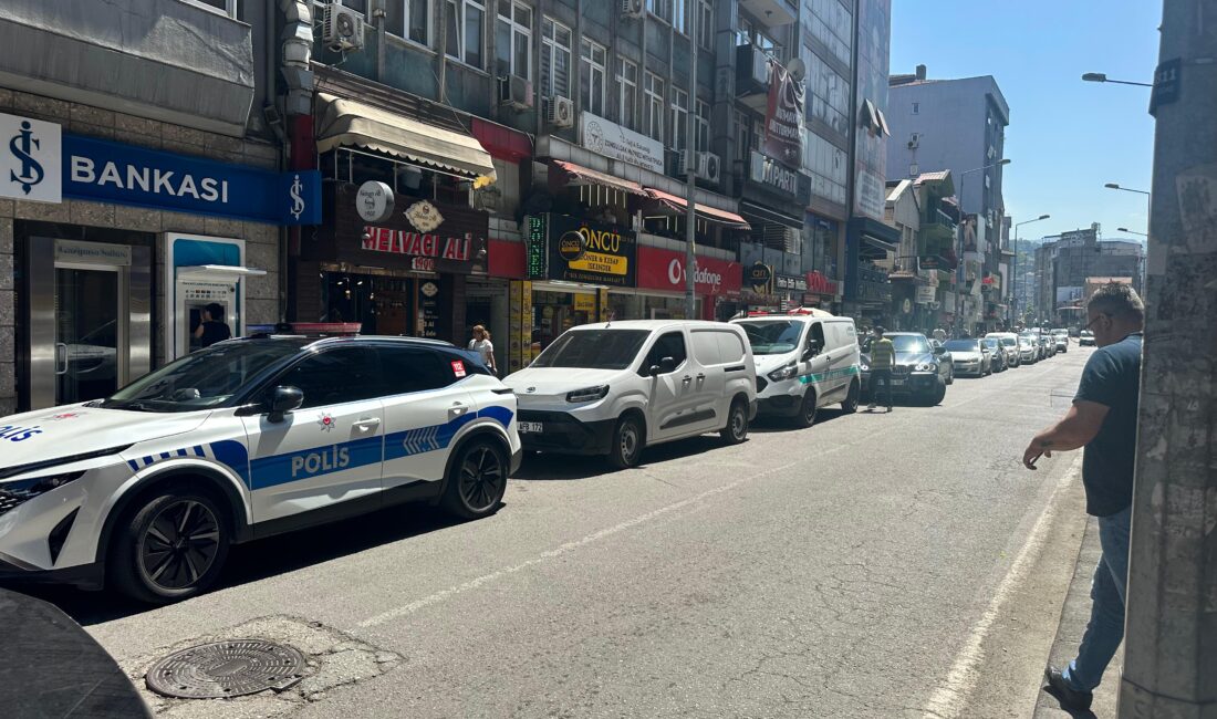 Zonguldak Gazipaşa caddesinde yaşanan