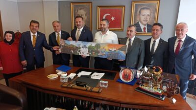 Bakan Yardımcısı İnan’dan Ak Parti’ye ziyaret