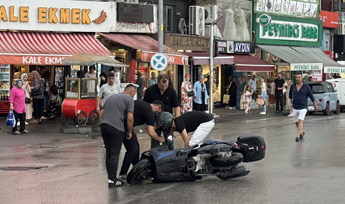 Zonguldak merkezde, yağmur nedeniyle