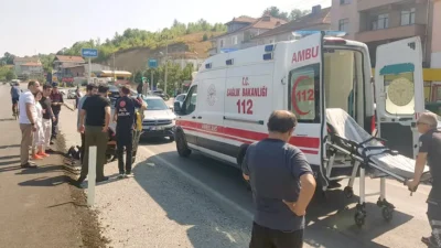 Zonguldak’ta kaza: Otomobil yayaya çarptı