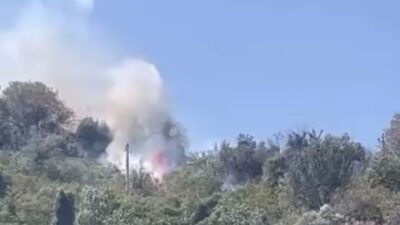 Kilimli alev alev yanıyor