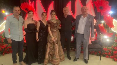 Cemre Özcan ile Ali Tuna dünyaevine girdiler