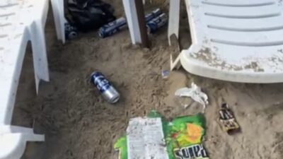 Ilıksu Plajı’nda çirkin görüntüler tepki topluyor