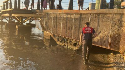 Zonguldak Sahili’nde hareketli saatler! Ekipler olay yerinde!