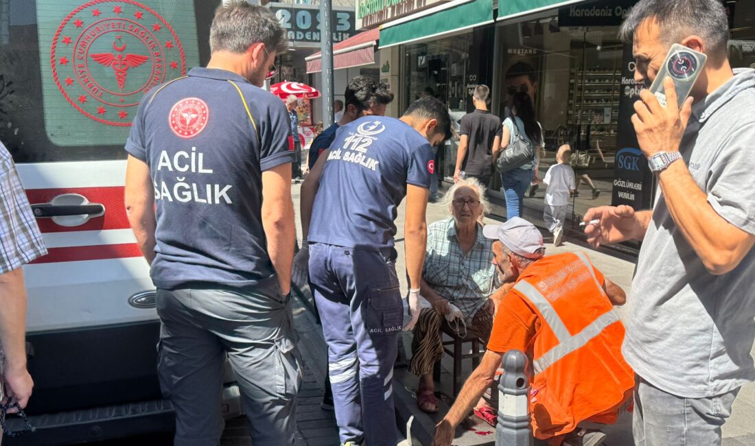 Zonguldak’ta karşıdan karşıya geçmek