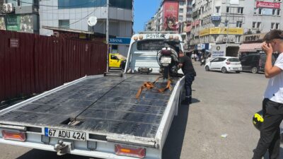 Zonguldak’ta polise yakalandı! 9 bin lira cezadan kaçamadı